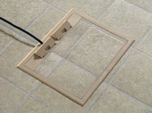 Built-in electrical box - PMC50-A - FBS - Floor Box Systems - floor-mounted / for sockets
