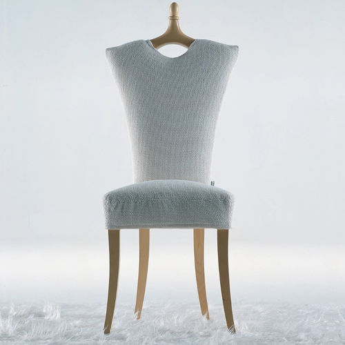 Traditional chair - MIRANDOLINA - Giovannetti Collezioni - indoor / fabric / wooden base
