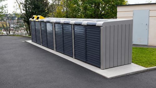 Recycling bin enclosure - LUCIA - Francioli