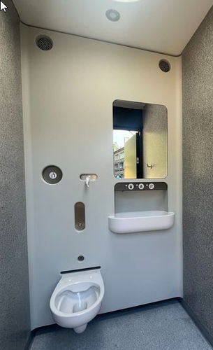 automatic public toilet - FRANCIOLI