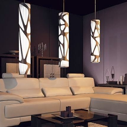 Hanging light fixture - TWIST - Saros Est OÜ - LED / cylindrical / interior