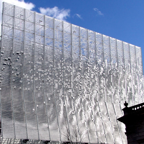 Glass facade - KINETICWALL®  - EXTECH Exterior Technologies, Inc