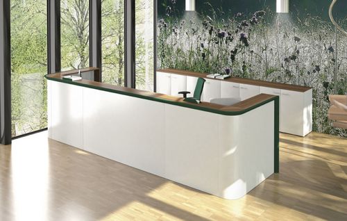Laminate reception desk - CIAO - Codutti Furniture Srl