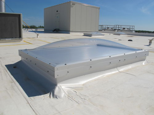 Flat roof skylight - MAXIMIZER UNIT - Duo-Gard