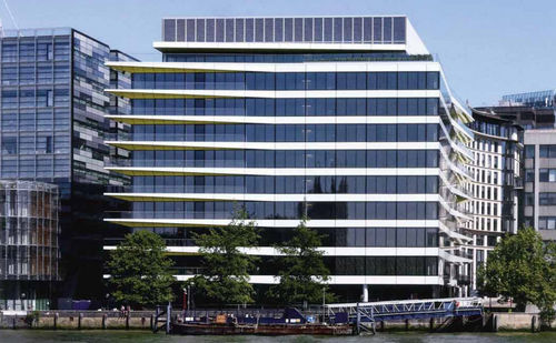 Glass ventilated facade - RIVERBANK HOUSE - Josef Gartner