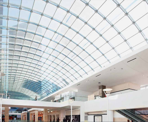 Steel glass roof - CALGARY EATON CENTRE - Josef Gartner