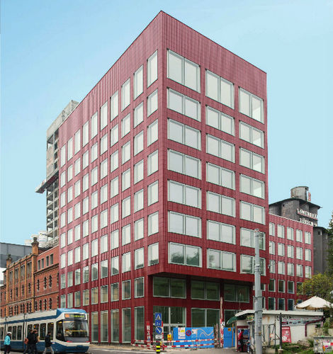 Sheet cladding - LÖWENBRÄU-AREAL - Josef Gartner - ceramic / smooth