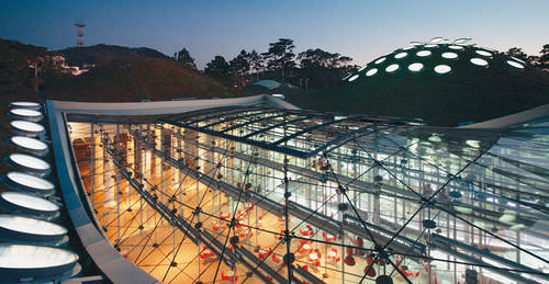 Steel glass roof - CALIFORNIA ACADEMY OF SCIENCES - Josef Gartner
