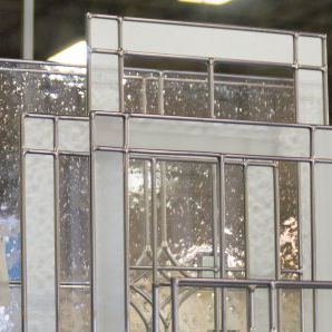 Glass closet door - CABINET - ARCH Aluminum & Glass Co., Inc. - swing / glazed / security