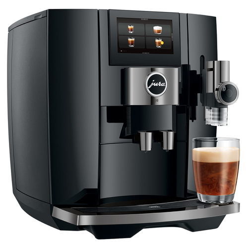 Espresso coffee machine - J10 - JURA - fully-automatic / 1-group / milk