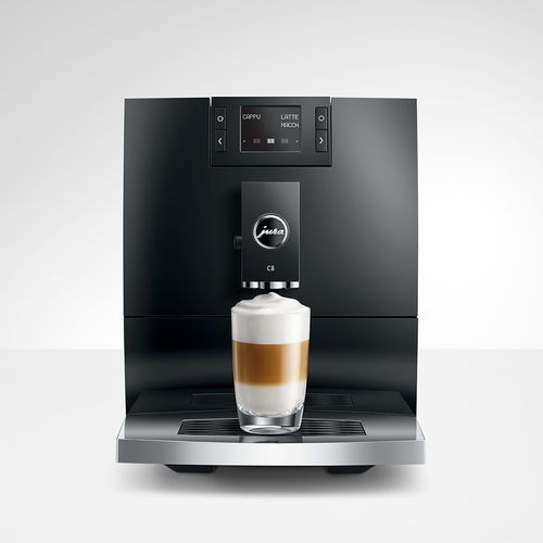Espresso coffee machine - C8 - JURA - fully-automatic / 1-group / milk
