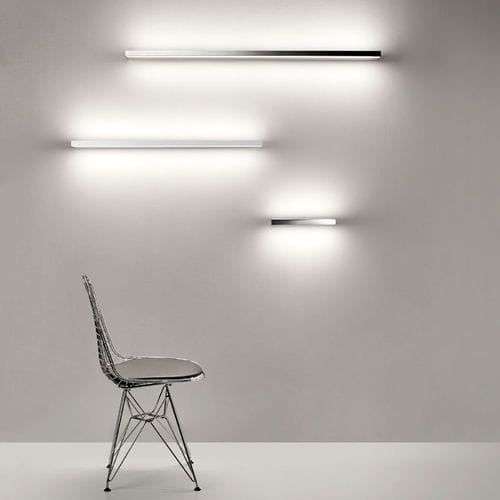 Contemporary wall light - PRIM - Pujol Iluminacion - aluminum / polycarbonate / rectangular