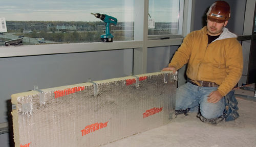 Thermal insulation - IMPASSE® HANGERS - Thermafiber, Inc - mineral wool / panel / interior