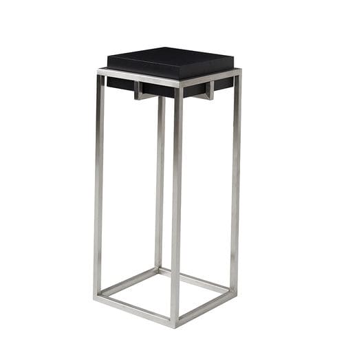 Contemporary pedestal - SPIRIT - Viveti - wooden / steel