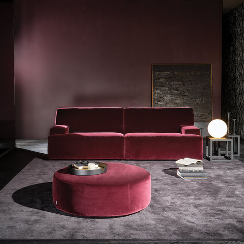 Compact sofa - BRERA - Mussi Italy - contemporary / living room / fabric