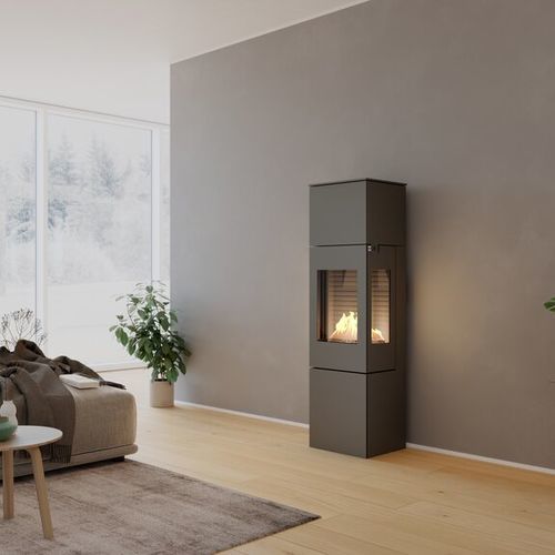 Bioethanol heating stove - NEXO 160 BIO - Attika Feuer AG - 0 - 5 kW / free-standing / 3-sided