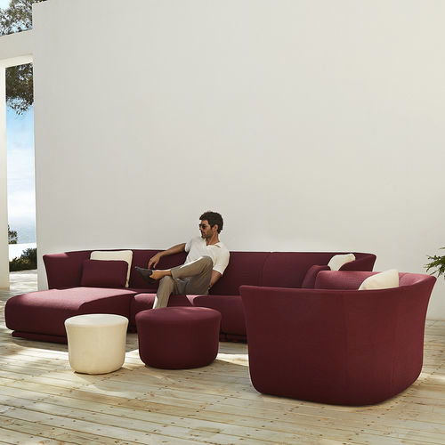 Modular sofa - SUAVE - VONDOM - contemporary / outdoor / fabric