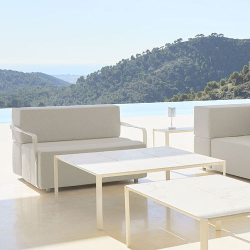 Contemporary armchair - TABLET - VONDOM - fabric / polyurethane / modular