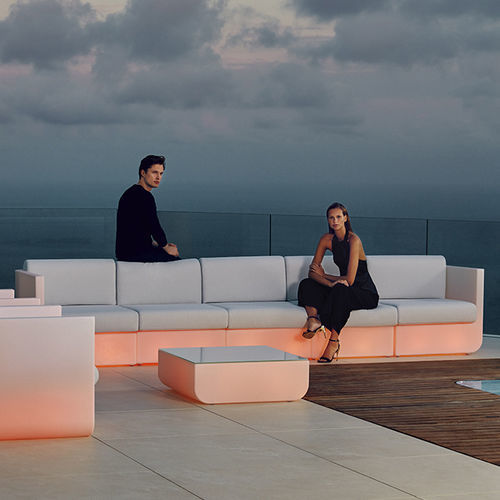 Modular sofa - ULM - VONDOM - contemporary / garden / fabric