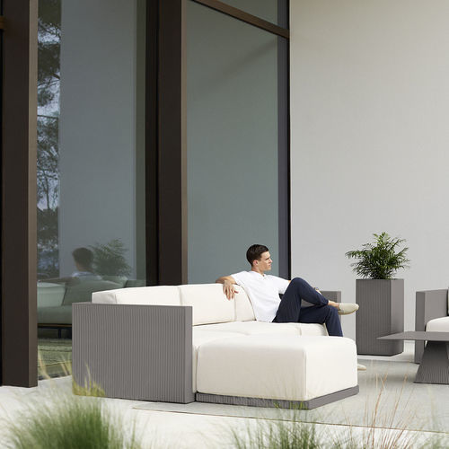 Modular sofa - GATSBY - VONDOM - contemporary / outdoor / fabric