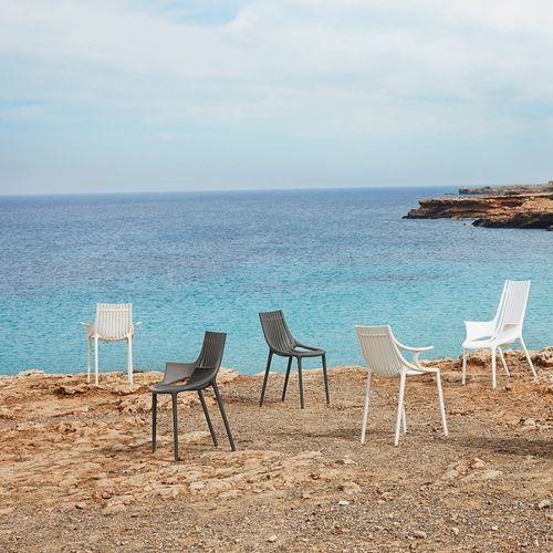 Contemporary chair - IBIZA - VONDOM - indoor / outdoor / polypropylene