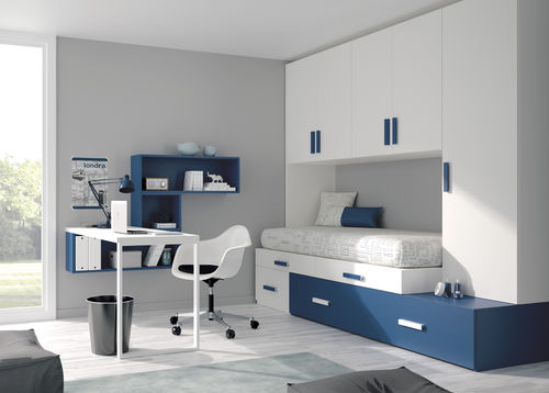 White children's bedroom furniture set - TOUCH 41 - ROS 1 S.A. - boy's