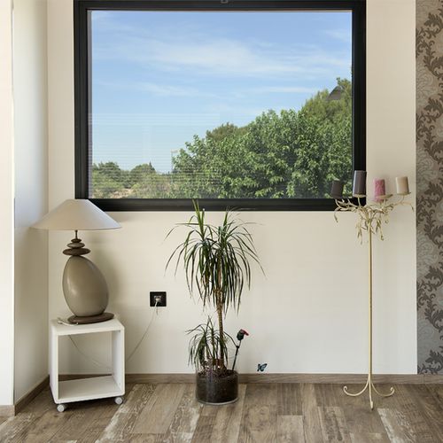 Aluminum window - ESPACE® 50 TH - INSTALLUX - tilting / fixed / top-hung