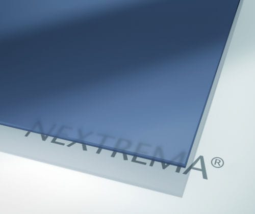 Insulating glass panel - NEXTREMA® BLUEGREY - SCHOTT AG - translucent / colored / polished