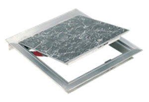Tiled floor hatch - R-TPD   - U.S.F. Fabrication Inc. - for floor / square / metal