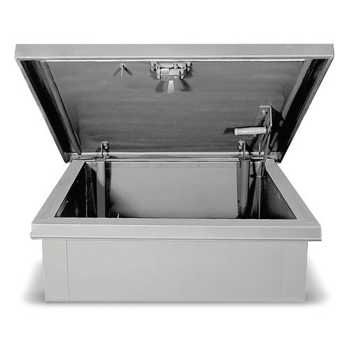 Roof access hatch - KRHA - KARP Associates, Inc. - rectangular / aluminum / built-in