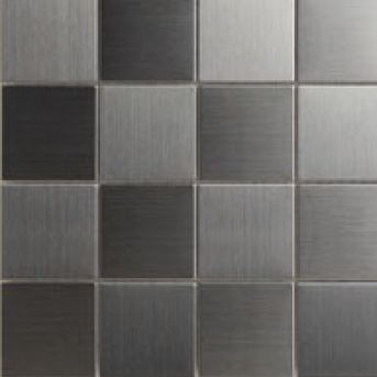 Stainless steel tile - HL - The Inox in Color - satin / indoor / floor