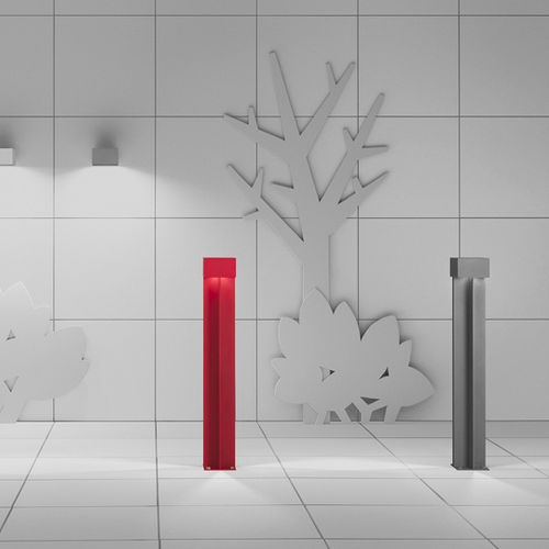 Urban bollard light - TALL LITE - ATELJE LYKTAN - contemporary / cast aluminum / LED