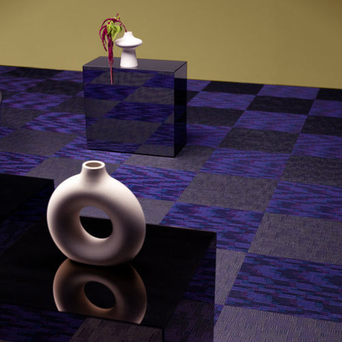 Vinyl flooring - PERCENT   - BOLON - indoor / for living rooms / for office