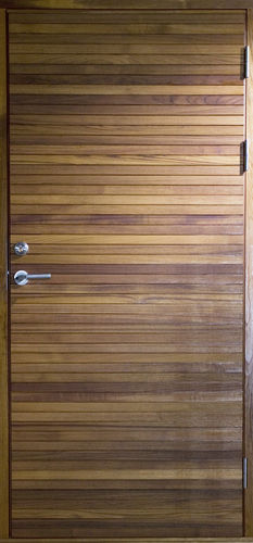 Exterior door - RES&Ouml; FSC - BOVALLS - teak / swing / contemporary