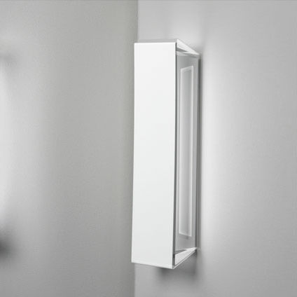 Contemporary wall light - FASETT - FAGERHULT - indoor / sheet metal / rectangular