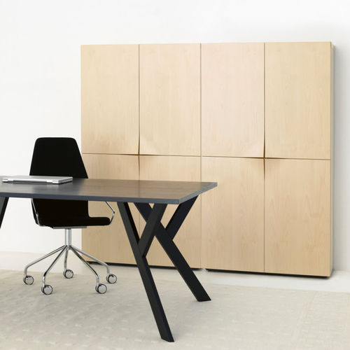 High sideboard - MRS BILL - KARL ANDERSSON - contemporary / oak / walnut