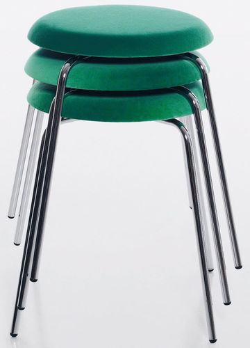 Contemporary stool - PASTILLO - KARL ANDERSSON - oak / walnut / birch