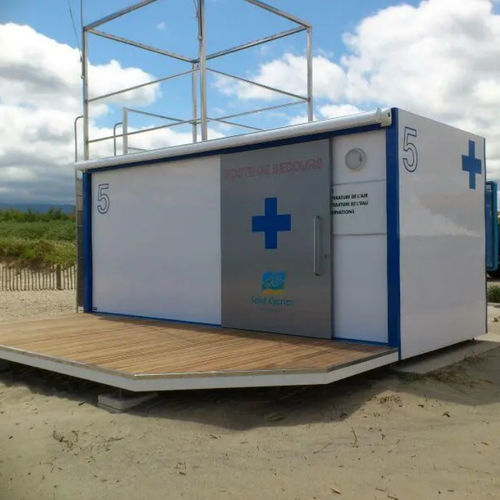 Modular building - ESTEVA BARCELONA - prefab / wooden / steel