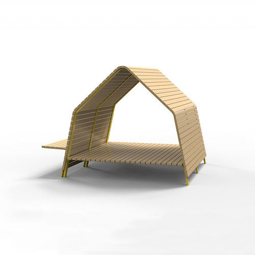 Public space shelter - U16 series - NOLA INDUSTRIER
