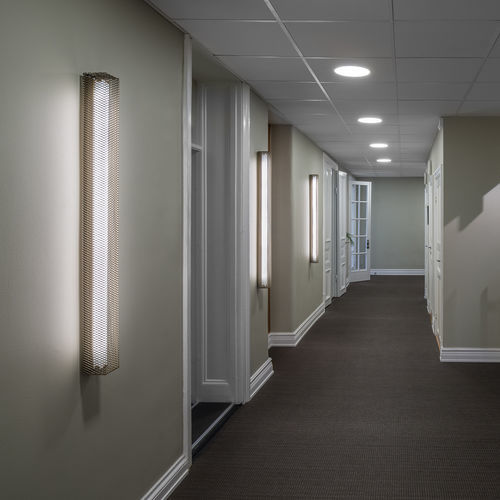 Contemporary wall light - GRID  - ZERO - indoor / perforated metal / perforated sheet metal