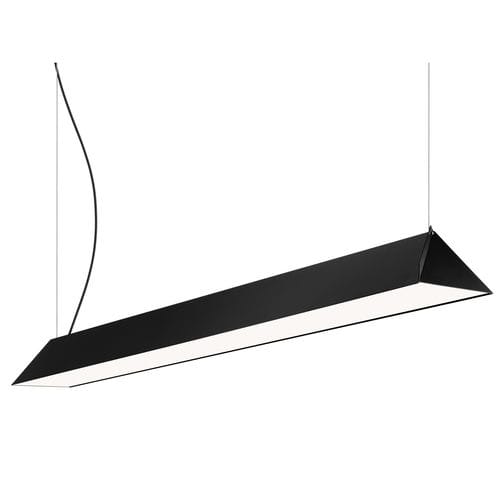 Hanging light fixture TOP ZERO LED / rectangular / linear