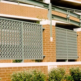 Mesh cladding - MYRIAD XXX - CS - Construction Specialties - metal / textured