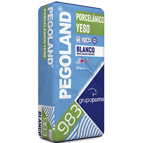 Fixing adhesive mortar - PEGOLAND® PORCELÁNICO YESO C1 TE - GRUPO PUMA - for tile / cement