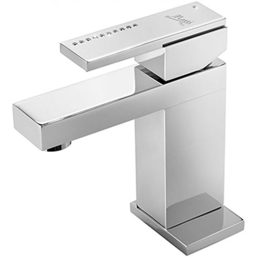 Washbasin mixer tap - AT2524M101SW - Marti 1921 - countertop / brass / Swarovski® crystal