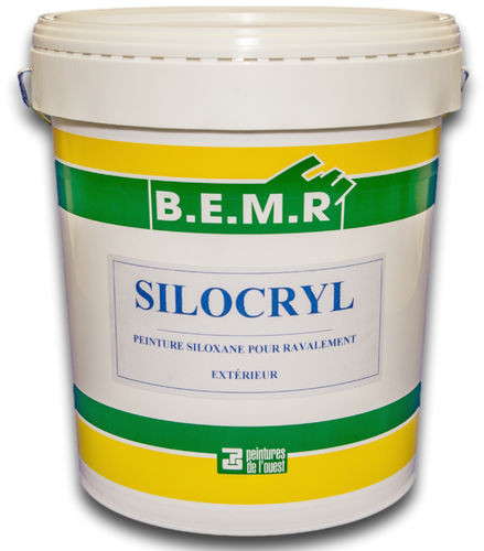 Decorative paint - SILOCRYL - B.E.M.R - self-priming / outdoor / for wall