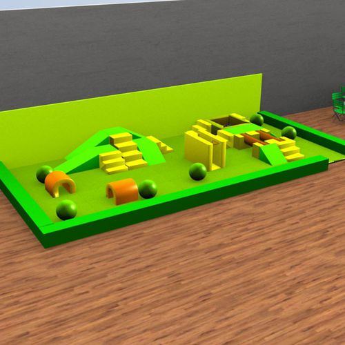 Foam foam motor skills parcourse - MM 12-07-1 - Modugame - MG Sport