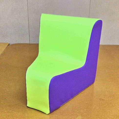 Contemporary fireside chair - A17-2 - Modugame - MG Sport - foam / wooden / corner