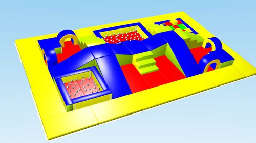 Foam foam motor skills parcourse - 2010.22 - Modugame - MG Sport