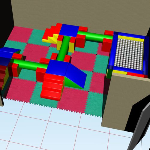 Foam foam motor skills parcourse - 2010.25 - Modugame - MG Sport