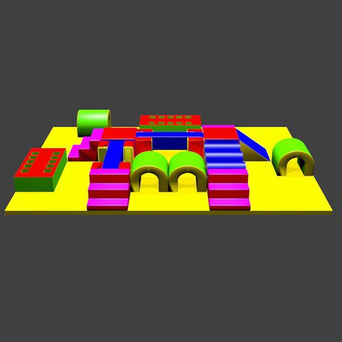 Foam foam motor skills parcourse - MM 11-11-2 - Modugame - MG Sport